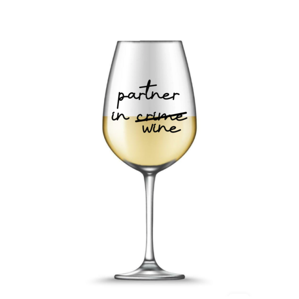 wijnglas partner in crime